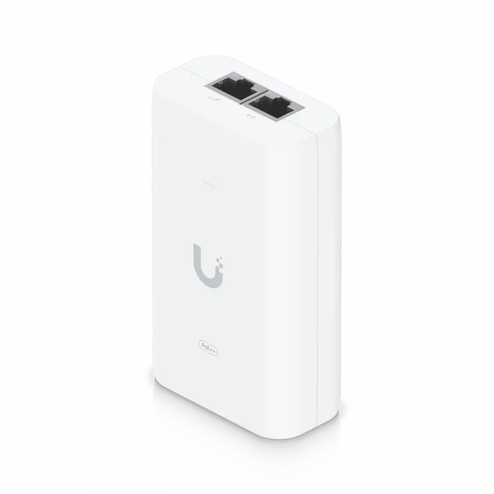 Ubiquiti UniFi U-PoE++ | PoE Adaptör Enjektör | 60W, 48V, 1.25A PoE Adaptör