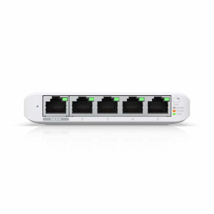 Ubiquiti UniFi Switch Flex Mini | 5-Port Kompakt Gigabit Switch (PoE Destekli)