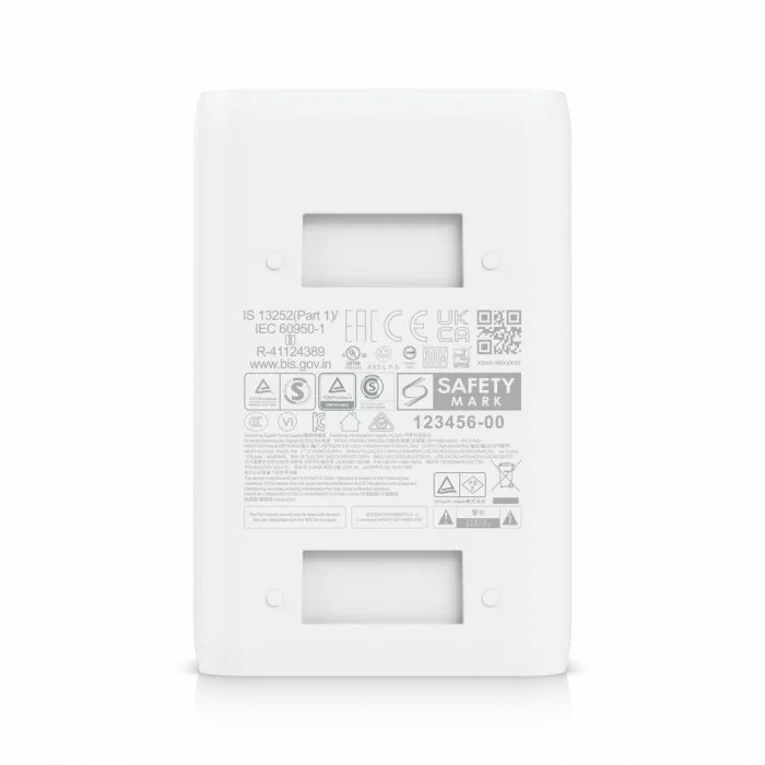 Ubiquiti Unifit U POE AT 48V 0.65A , PoE+ (30W) Adaptör Enjektör