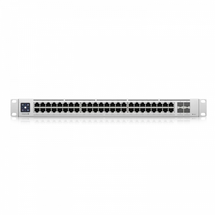 Ubiquiti UniFi Switch Enterprise 48 PoE | 48-Port 2.5GbE Oyuncu & E-Spor Switch