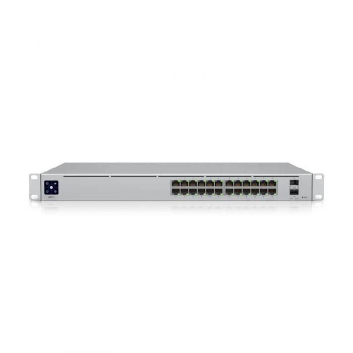Ubiquiti UniFi Switch Pro 24 | Layer 3, Fansız 24-Port 10G SFP+ Switch