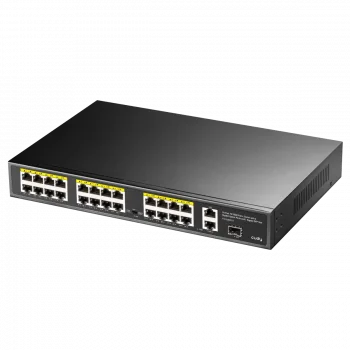 Cudy FS1026PS1 24 Port 10/100M PoE+ , 2 Gigabit Uplink Switch
