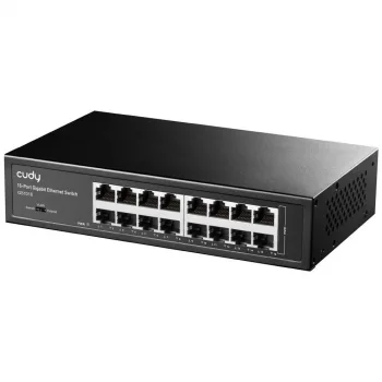 Cudy GS1016 16 Port Gigabit Ethernet Switch Metal Kasa , Rackmount