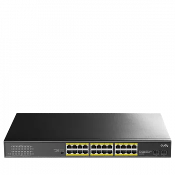 Cudy GS1028PS2 2 Port Sfp, Vlan, Cctv, 24 Port Gigabit 300W Poe+ Metal Switch