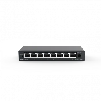 Ruijie Reyee ES108D 8-Port Metal Kasa Tak ve Çalıştır Ethernet Switch