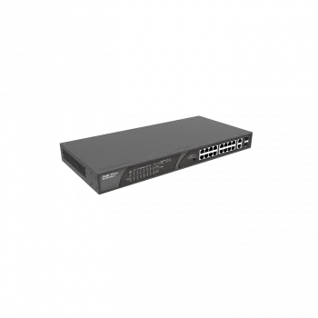 Ruijie Reyee ES118S-LP 18-Port Yönetilemez PoE Switch (16 PoE + 2 Gigabit Uplink)