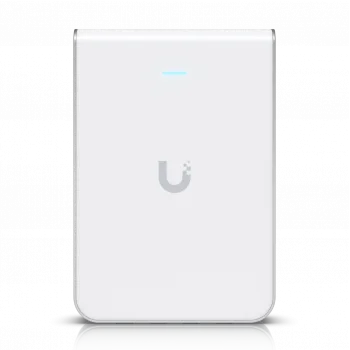 Ubiquiti U6 IW | Access Point | UniFi6 In-Wall, WiFi 6 Dual Band, 1x GbE PoE In, 4x GbE PoE Out