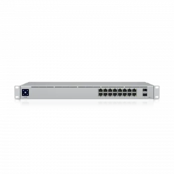 Ubiquiti UniFi Switch 16 PoE | 16-Port Gigabit, Fansız PoE+ Switch