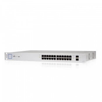 Ubiquiti UniFi Switch 24 250W | 24-Port PoE+ & 24V Pasif PoE Switch
