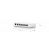 Ubiquiti UniFi Switch Ultra 210W | 8-Port Kompakt, 202W PoE+ Switch