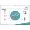 Digitus CAT 6 U/UTP LSZH Patch Cord Kablo - 1 Metre, Gri