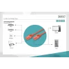 Digitus CAT 6 U/UTP LSZH Patch Cord Kablo - 2 Metre, Kırmızı