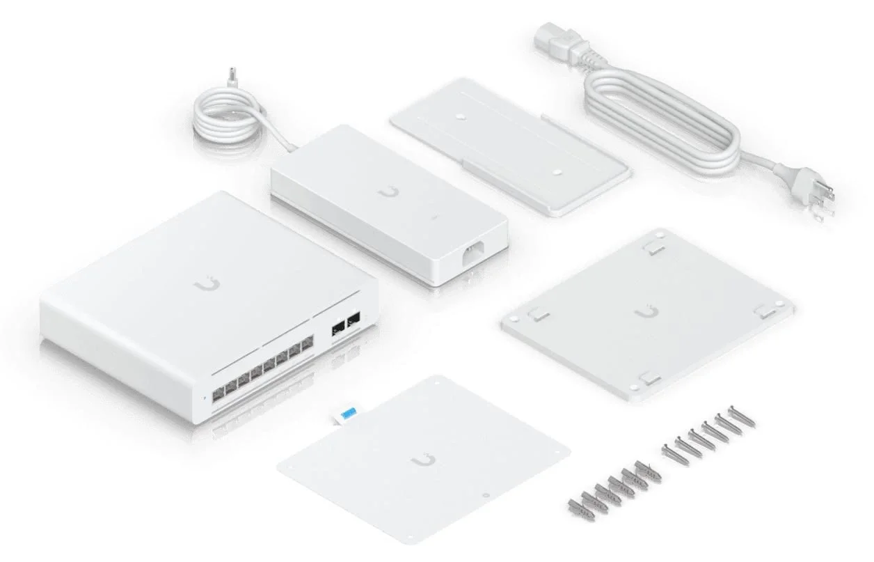 UniFi Switch Pro XG 6 PoE Kutu İçeriği
