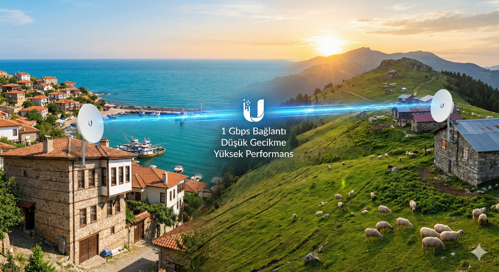 LiteBeam 5AC Gen2 Uygulama Şeması