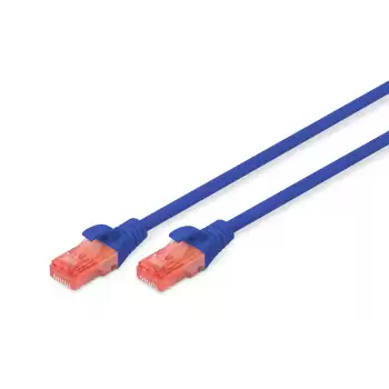 Digitus DK-1617-100/B Patch Kablo Cat6 Mavi (10m)