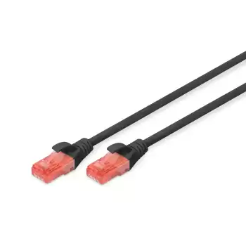 Digitus DK-1617-100/BL Patch Kablo Cat6 Siyah (10m)