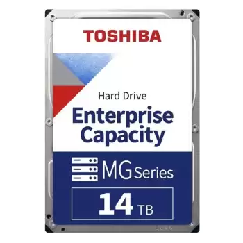 Toshiba MG512e 14TB 7/24 Güvenlik - Enterprise MG09ACA14TE