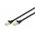 Digitus CAT 6A S/FTP LSZH Profesyonel Patch Cord Kablo - 3 Metre , Mavi