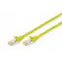 Digitus CAT 6A S/FTP LSZH Profesyonel Patch Cord Kablo - 1 Metre, Sarı