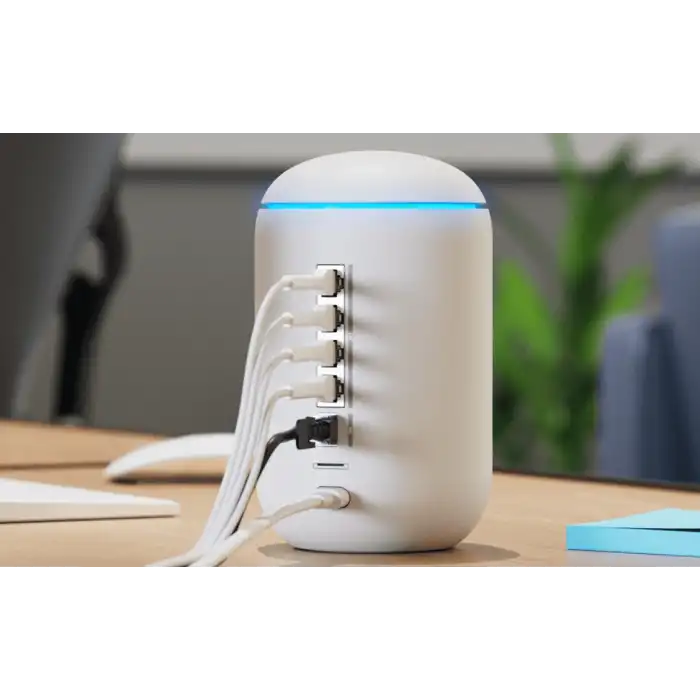 Ubiquiti UniFi UDR7 Wi-Fi Router | Wi-Fi 7 , 4x 2.5GbE, 1x SFP+ Port , 1xPoE , Cloud Router Gateway Firewall