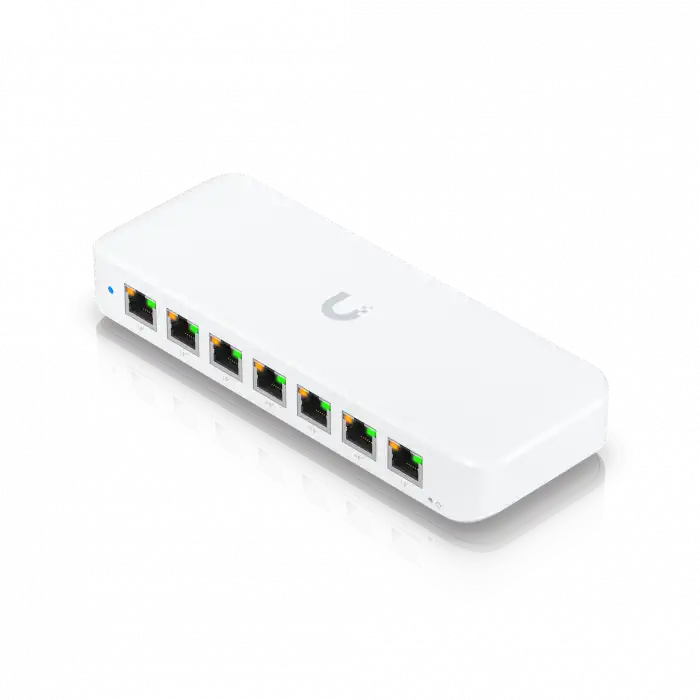 Ubiquiti UniFi Switch Ultra 210W | 8-Port Kompakt, 202W PoE+ Switch