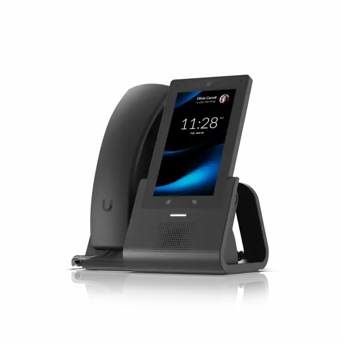 Ubiquiti UniFi Touch Pro - 5 Dokunmatik Ekranlı Premium IP Masa Telefonu (Kameralı)