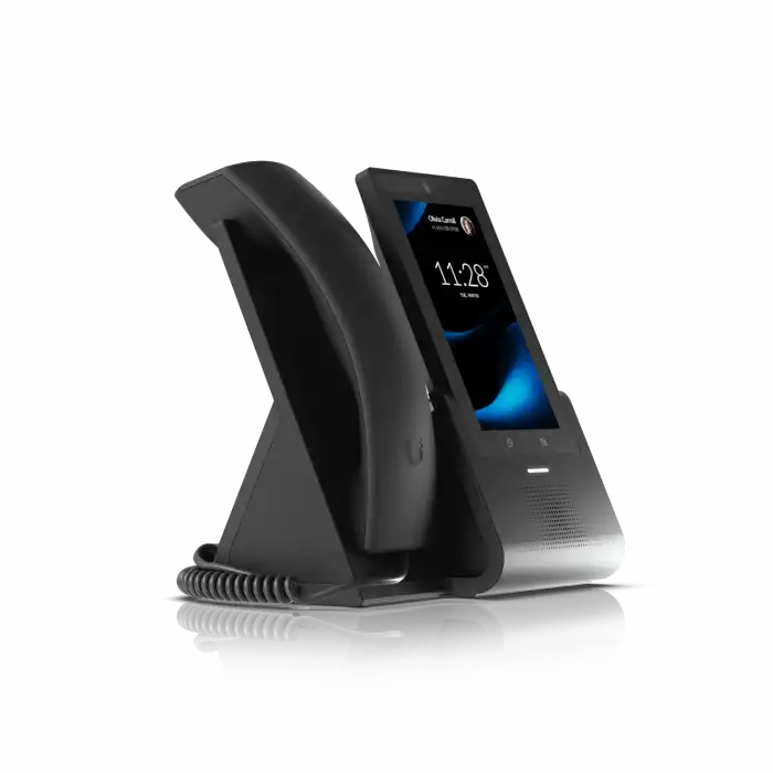 Ubiquiti UniFi Touch Pro - 5 Dokunmatik Ekranlı Premium IP Masa Telefonu (Kameralı)