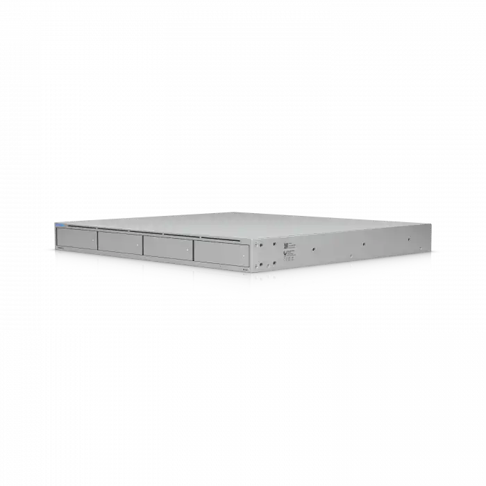 Ubiquiti UNAS-Pro-4 - 4 Diskli ve NVMe Cache Destekli 1U Rack Kurumsal NAS Cihazı
