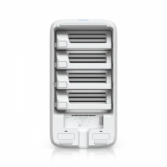 Ubiquiti UNAS-4-W (Beyaz) - UniFi 4 Diskli Ağ Veri Depolama (NAS) Cihazı