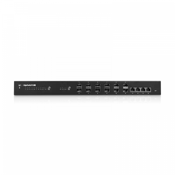 Ubiquiti UISP EdgeSwitch 16 XG (ES-16-XG) - 10G SFP+ Fiber Omurga (Aggregation) Switch