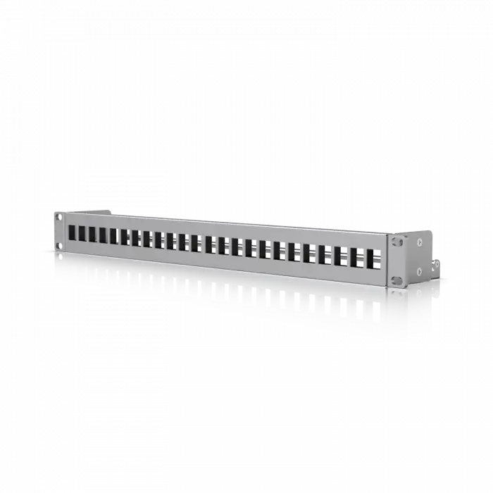 Ubiquiti UniFi 24-Port  Keystone Patch Panel Tüm Markalarla Uyumlu  UACC-Rack-Panel-Patch-Blank-24