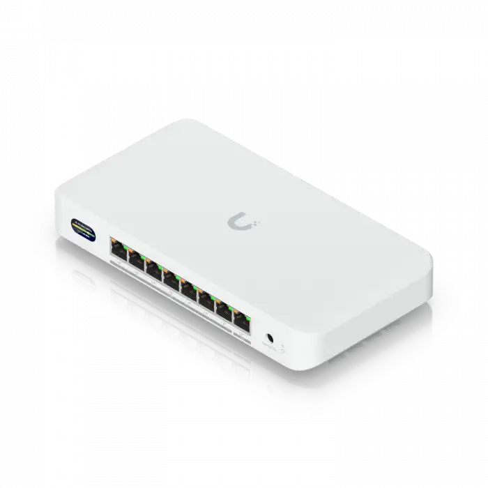 UniFi Device Bridge Switch (UDB-Switch) | WiFi 7 MLO Kablosuz Uplink 10GbE PoE Switch