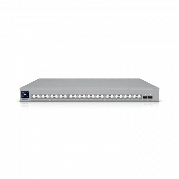 Ubiquiti UniFi Pro XG 24-Port Switch (USW-Pro-XG-24) | 10G/2.5G Layer 3 Etherlight Switch