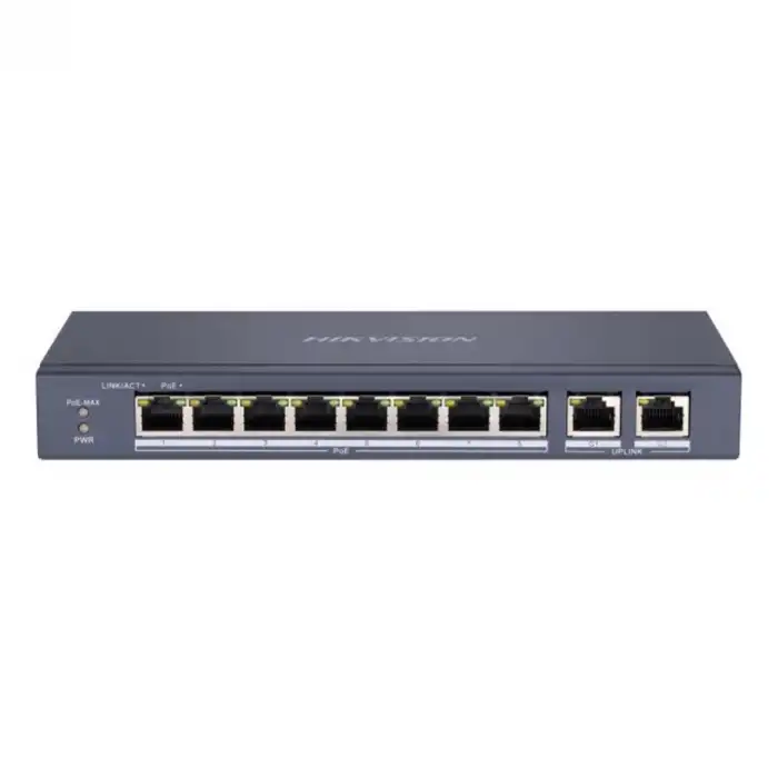 HIKVISION DS-3E0310P-E/M 8FE PoE Port (60W) 2GE Uplink Switch