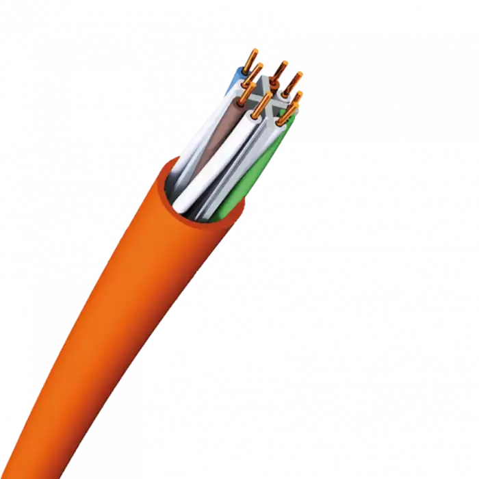 Nexans Ethernet 23 AWG CAT6 U-UTP 305 Metre 250 Mhz Network Data Ağ internet Kablosu
