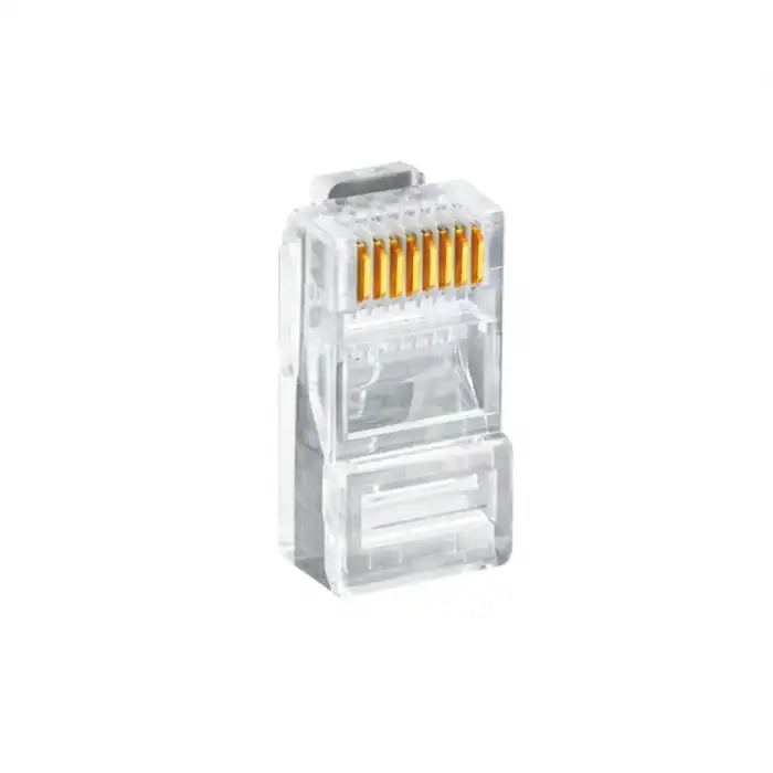 EZ-Plug MPC6U3EZ | Profesyonel Cat6 Pass-Through RJ45 Konnektör (100lü Paket)