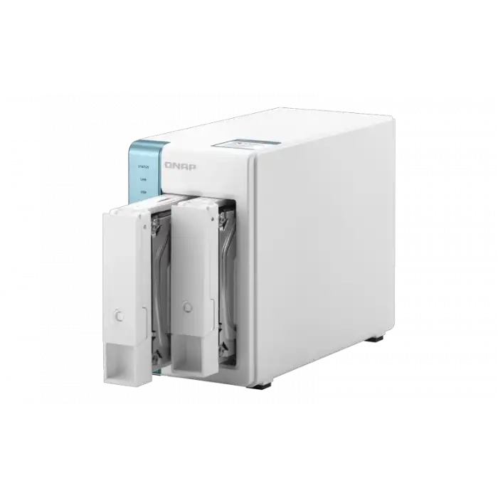 Qnap TS-231P3 4 GB 2 Yuvalı 250 TB Destekli NAS Depolama Ünitesi