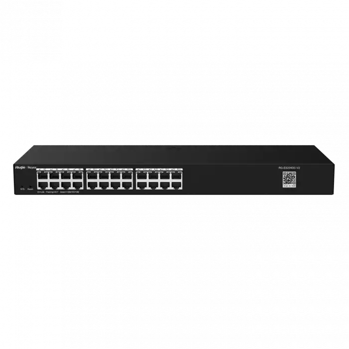 Ruijie Reyee RG-ES224GC  24 Port Gigabit  Ruijie Colud Yönetilebilir Switch  Metal Kasa