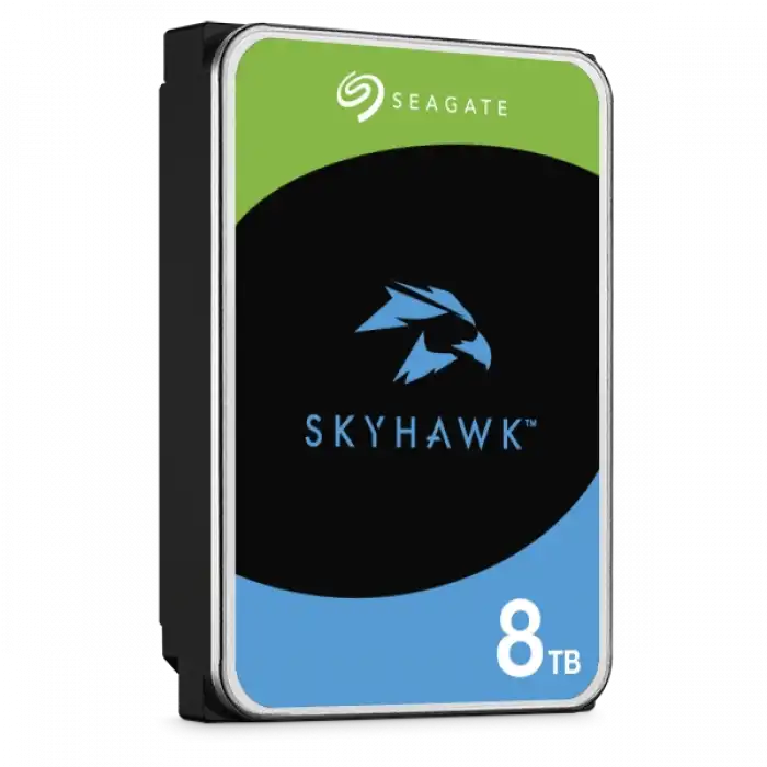 Seagate SkyHawk 8TB 3.5 256MB Cache SATA 3.0 Güvenlik Hard Diski ST8000VX010