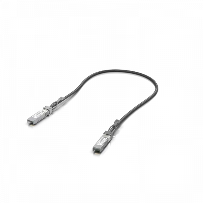 Ubiquiti 25G SFP28 Direct Attach Cable (DAC) - 0.5 Metre Siyah (UACC-DAC-SFP28-0.5M)