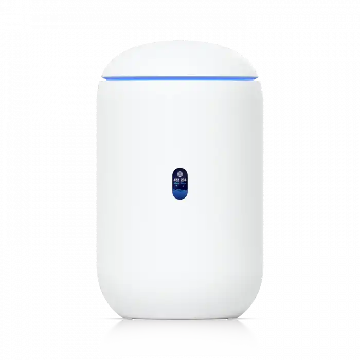 Ubiquiti Dream Router UDR , WiFi 6 , Router , Firewall , Access Point , NVR , 2 GbE , 2 x PoE+