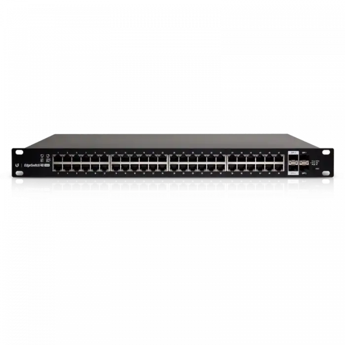 Ubiquiti Edge Switch ES 48 500W 48 Port Gigabit | 2XSFP + 2XSFP+ | PoE+ Switch