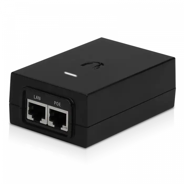 Ubiquiti POE 48 24W G | PoE Adaptör - Enjektör | 48V, 0,5A, 24W, Gigabit 802.3af