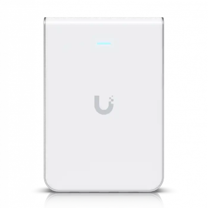 Ubiquiti U6 IW | Access Point | UniFi6 In-Wall, WiFi 6 Dual Band, 1x GbE PoE In, 4x GbE PoE Out