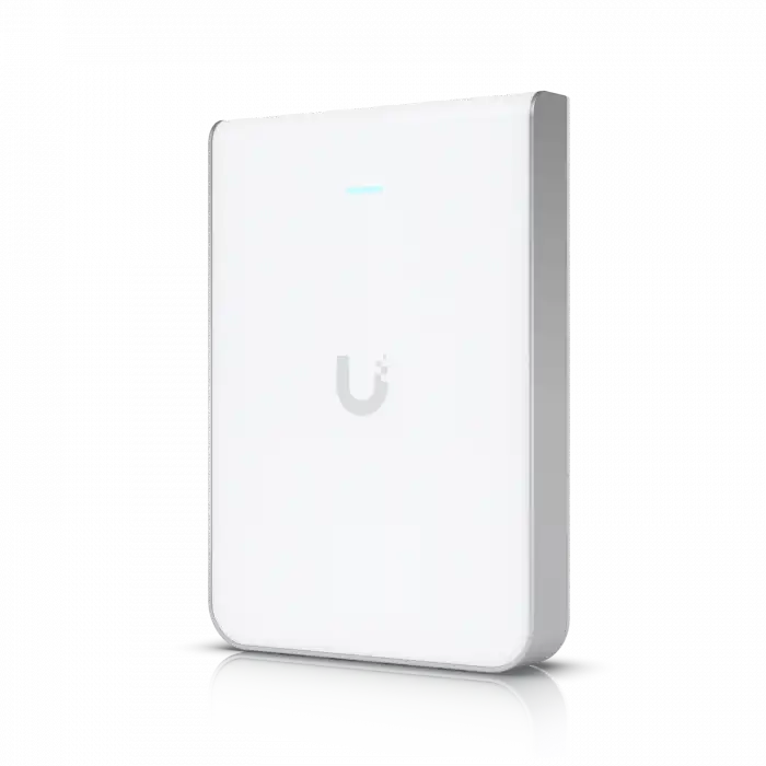 Ubiquiti U6 IW | Access Point | UniFi6 In-Wall, WiFi 6 Dual Band, 1x GbE PoE In, 4x GbE PoE Out