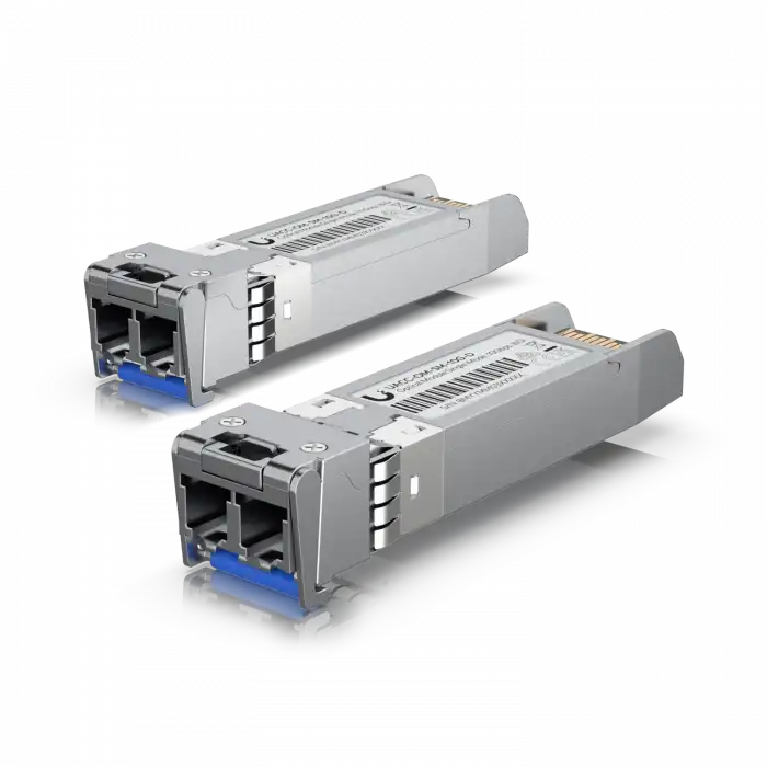 Ubiquiti 10G SFP+ Single-Mode Fiber Modül | 10km Uzun Menzil (2li Paket)