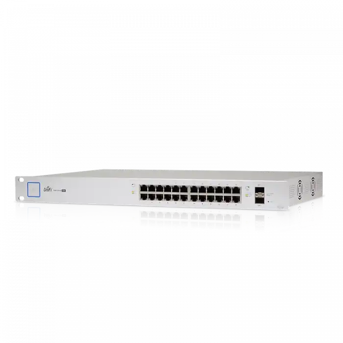 Ubiquiti UniFi Switch 24 250W | 24-Port PoE+ & 24V Pasif PoE Switch