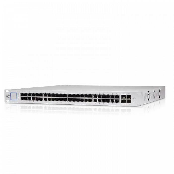 Ubiquiti UniFi Switch 48 500W | 48-Port PoE+ & 24V Pasif PoE Switch (10G SFP+)