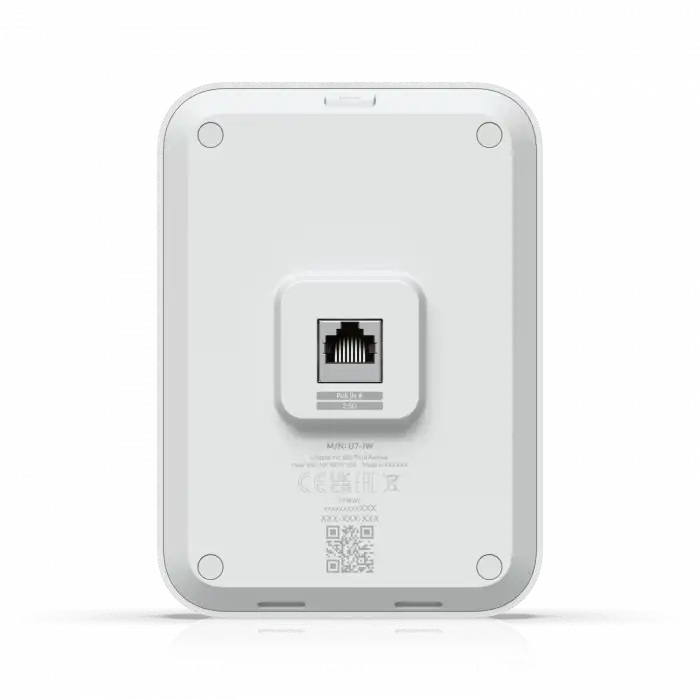 Ubiquiti UniFi 7 In-Wall | Duvar Tipi WiFi 7 | 2.5GbE AP & PoE Out Access Point