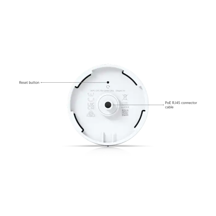 Ubiquiti UniFi Protect G5 Dome Ultra Kamera | 4 MP 2K HD , Ultra Kompakt İç Mekan PoE Kamerası